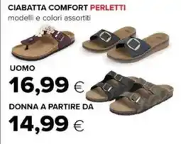 Tigre Ciabatta comfort perletti uomo offerta
