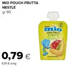 Tigre Mio pouch frutta NESTLÉ offerta
