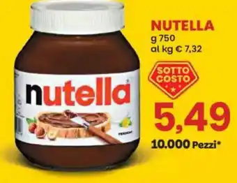 Prix Quality Nutella offerta