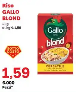 Prix Quality Riso GALLO BLOND offerta