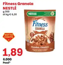 Prix Quality Fitness Granola NESTLÉ offerta