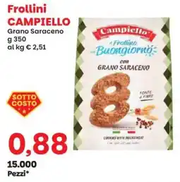 Prix Quality Frollini CAMPIELLO offerta