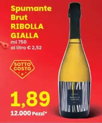 Spumante Brut RIBOLLA GIALLA