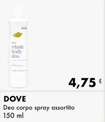 DOVE Deo corpo spray