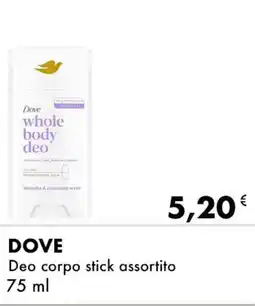 Iper Tosano DOVE Deo corpo stick offerta
