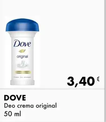 Iper Tosano DOVE Deo crema original offerta