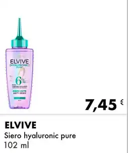 Iper Tosano ELVIVE Siero hyaluronic pure offerta