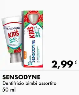Iper Tosano SENSODYNE Dentifricio bimbi offerta