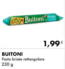 Iper Tosano BUITONI Pasta brisée rettangolare offerta