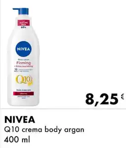 Iper Tosano NIVEA Q10 crema body argan offerta