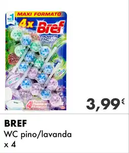 Iper Tosano BREF WC pino/lavanda x4 offerta