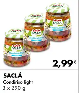 Iper Tosano SACLÁ Condiriso light offerta