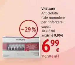dm drogerie markt Vitalcare Anticaduta fiale monodose per rinforzare i capelli offerta