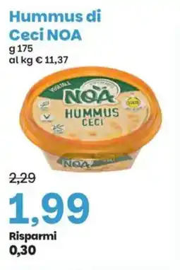 Prix Quality Hummus di Ceci NOA offerta