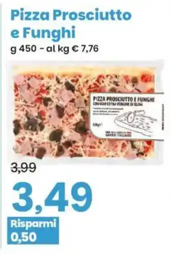 Pizza Prosciutto e Funghi