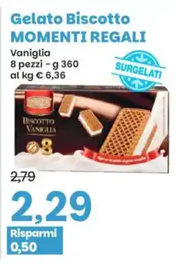 Prix Quality Gelato Biscotto MOMENTI REGALI offerta