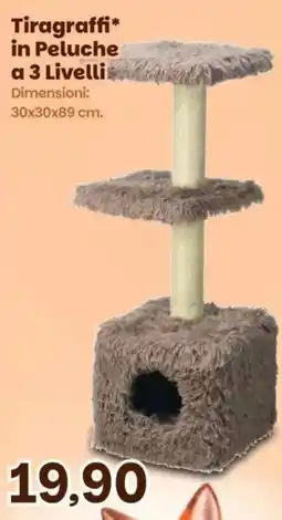 Prix Quality Tiragraffi in Peluche a 3 Livelli offerta