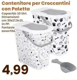 Prix Quality Contenitore per Croccantini con Paletta offerta