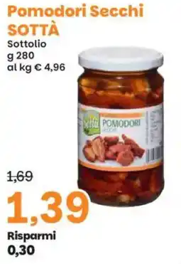 Prix Quality Pomodori Secchi SOTTÀ offerta