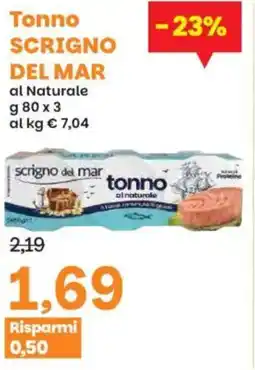 Prix Quality Tonno SCRIGNO DEL MAR offerta