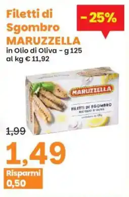 Prix Quality Filetti di Sgombro MARUZZELLA offerta
