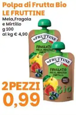 Prix Quality Polpa di Frutta Bio LE FRUTTINE offerta