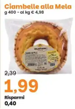 Prix Quality Ciambelle alla Mela offerta