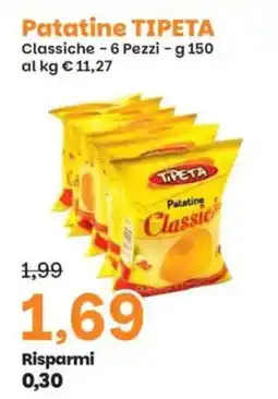 Prix Quality Patatine TIPETA Classiche offerta