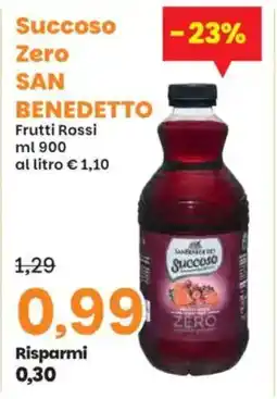Prix Quality Succoso Zero SAN BENEDETTO offerta