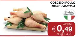 Coop Cosce di pollo offerta
