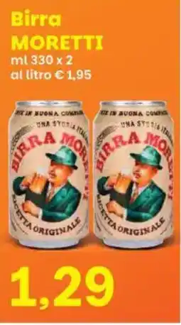 Prix Quality Birra MORETTI offerta