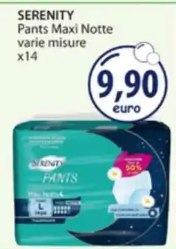 Acqua & Sapone SERENITY Pants Maxi Notte varie misure x14 offerta