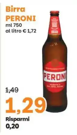 Prix Quality Birra PERONI offerta