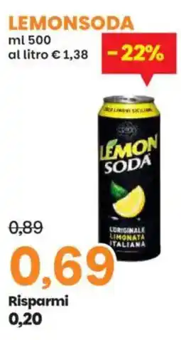Prix Quality Lemonsoda offerta