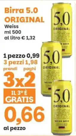 Prix Quality Birra 5.0 ORIGINAL 50 offerta