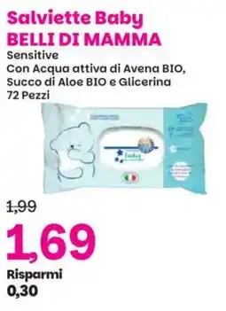 Prix Quality Salviette Baby BELLI DI MAMMA offerta