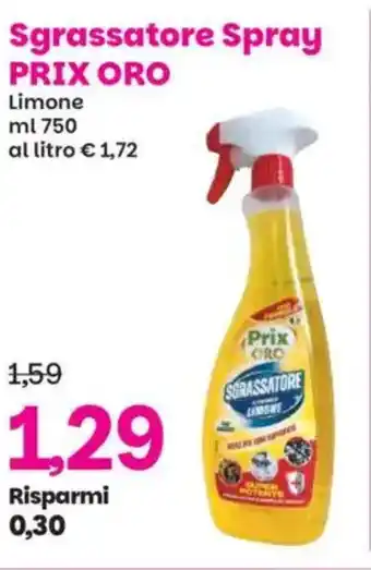 Prix Quality Sgrassatore Spray PRIX ORO offerta
