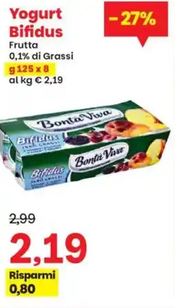 Prix Quality Yogurt Bifidus offerta