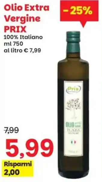 Prix Quality Olio Extra Vergine PRIX offerta