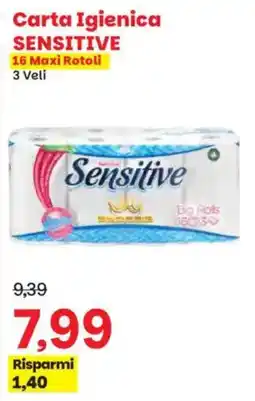 Prix Quality Carta Igienica SENSITIVE offerta