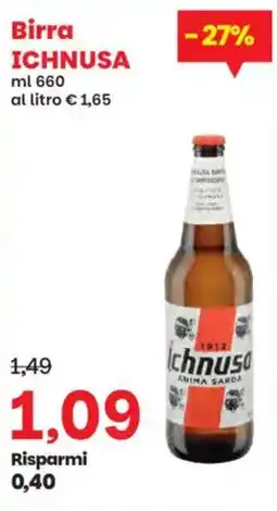 Prix Quality Birra ICHNUSA offerta