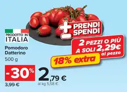 Carrefour Pomodoro Datterino offerta