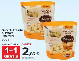 Carrefour Gnocchi Freschi di Patate Patamore offerta