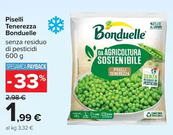 Carrefour Piselli Tenerezza Bonduelle offerta