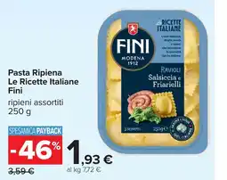 Carrefour Pasta Ripiena Le Ricette Italiane Fini offerta