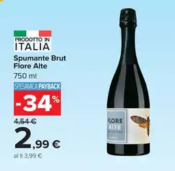 Carrefour Spumante Brut Flore Alte offerta
