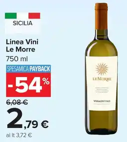 Carrefour Linea Vini Le Morre offerta