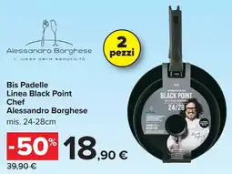 Carrefour Alessandro Borghese Linea Black Point Chef Alessandro Borghese offerta
