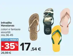 Carrefour Infradito Havaianas offerta