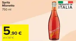 Carrefour Spritz Mionetto offerta